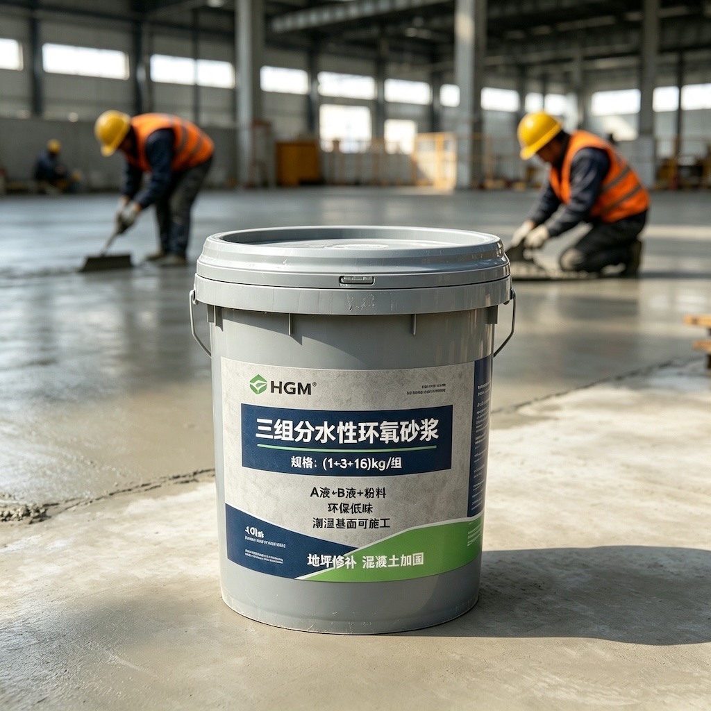 泸定三组份水性环氧砂浆